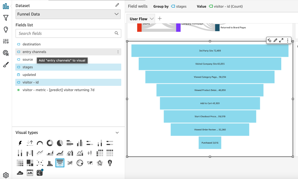 Custom report building in Tealium Insights